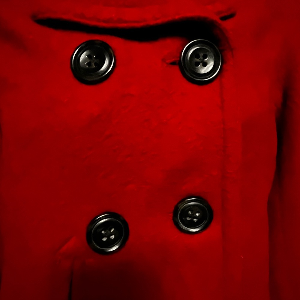 3 for $30 GAP Red Double-Breasted Women's Jacket - Picture 3 of 11